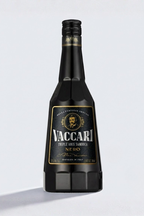 Licor Sambuca Vaccari Nero 700ml